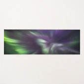Kleurrijke noordelijke lichten yogamat (Voorkant (horizontaal))
