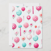 Kleurrijke Notenkraker kerstboomfeest Kaart (Achterkant)