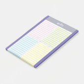 Kleurrijke Notitieblokken Post-it® Notes (Schuin)