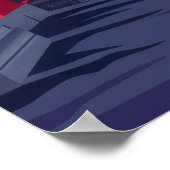 Kleurrijke Oaxaca Folk Art Vector Illustratie Post Poster (Hoek)