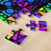Kleurrijke OBAMA 2012 puzzel (Zijkant)