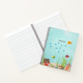 Kleurrijke Oceaan Kids School Notitieboek (Binnen)