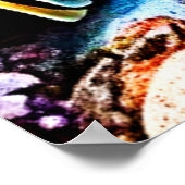 Kleurrijke oceaan onderwater leven poster (Hoek)