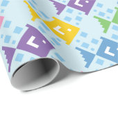 Kleurrijke oceaan vis patroon cadeaupapier (Rol Hoek)