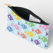 Kleurrijke oceaan vis patroon etui (Open)