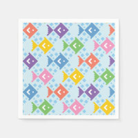 Kleurrijke oceaan vis patroon