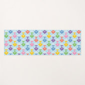 Kleurrijke oceaan vis patroon yogamat (Voorkant (horizontaal))