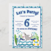 Kleurrijke oceaanbek 6: Uitnodiging (Voorkant)