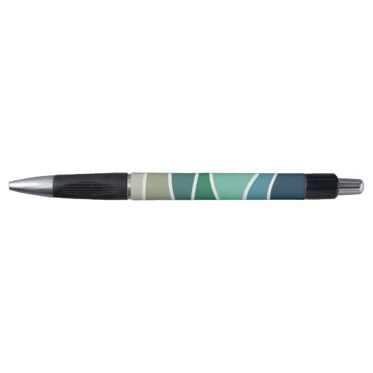 Kleurrijke oceaangolven pen (Voorkant)