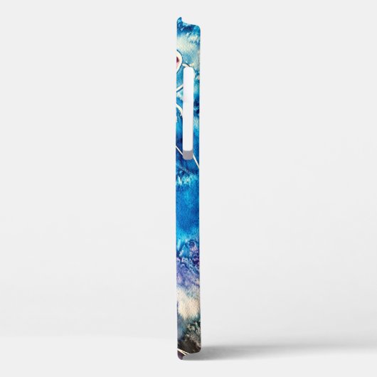 Kleurrijke oceaankunst waterverf Case-Mate iPhone case (Achterkant / Links)