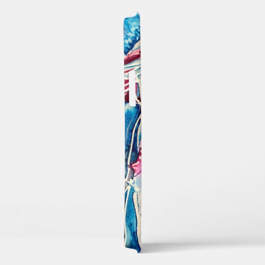 Kleurrijke oceaankunst waterverf Case-Mate iPhone case (Achterkant / Rechts)