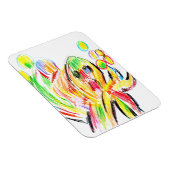 Kleurrijke octopus magneet (Rechterzijde)