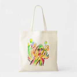 Kleurrijke octopus tote bag