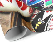 Kleurrijke Oekraïense paaseieren Cadeaupapier (Rol Hoek)