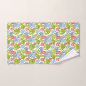 Kleurrijke Oerwoud Elephants Bad Handdoek (Handdoek)