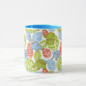 Kleurrijke Oerwoud Elephants Mok (Midden)