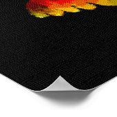 Kleurrijke olie van het Ganesha Canvas Poster (Hoek)