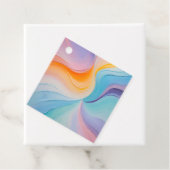 Kleurrijke olieverf Art Gift Labels (In situ)