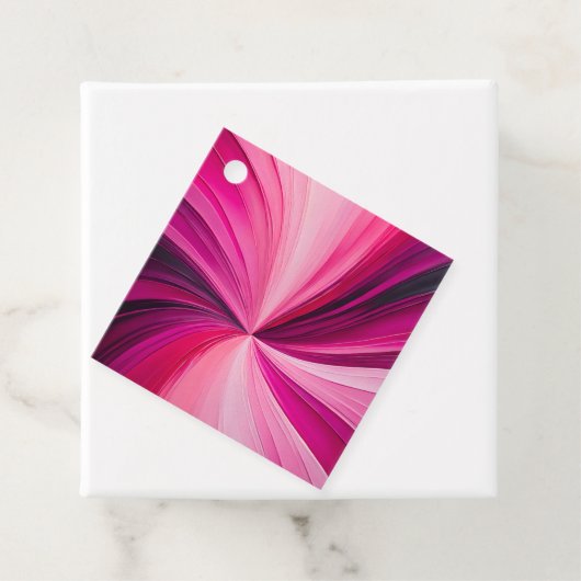 Kleurrijke olieverf Art Gift Labels (In situ)