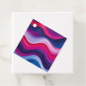 Kleurrijke olieverf Art Gift Labels (In situ)