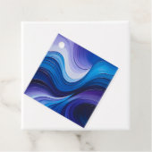 Kleurrijke olieverf Art Gift Labels (In situ)