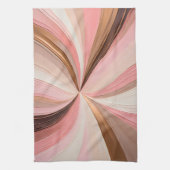 Kleurrijke olieverf Art keukenhanddoek (Verticaal)