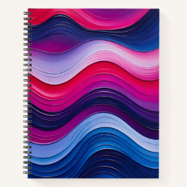 Kleurrijke olieverf Art Spiral Notitieboek