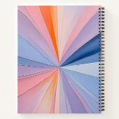 Kleurrijke olieverf Art Spiral Notitieboek (Achterkant)