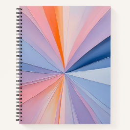 Kleurrijke olieverf Art Spiral Notitieboek