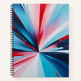 Kleurrijke olieverf Art Spiral Notitieboek