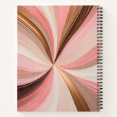 Kleurrijke olieverf Art Spiral Notitieboek (Achterkant)