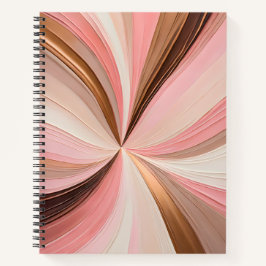 Kleurrijke olieverf Art Spiral Notitieboek