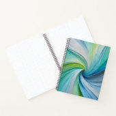 Kleurrijke olieverf Art Spiral Notitieboek (Binnen)