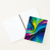 Kleurrijke olieverf Art Spiral Notitieboek (Binnen)