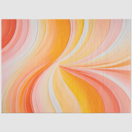 Kleurrijke olieverf Art Tissue Paper Tissuepapier