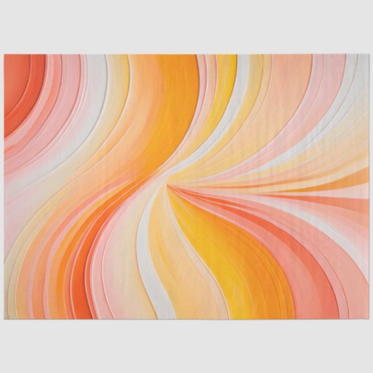 Kleurrijke olieverf Art Tissue Paper Tissuepapier (Voorkant)