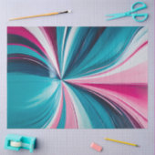 Kleurrijke olieverf Art Tissue Paper Tissuepapier (Craft)