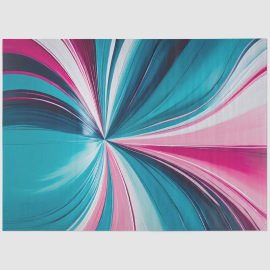 Kleurrijke olieverf Art Tissue Paper Tissuepapier (Voorkant)