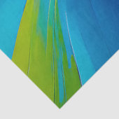 Kleurrijke olieverf Art Tissue Paper Tissuepapier (Detail)