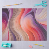 Kleurrijke olieverf Art Tissue Paper Tissuepapier (Craft)