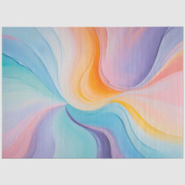 Kleurrijke olieverf Art Tissue Paper Tissuepapier