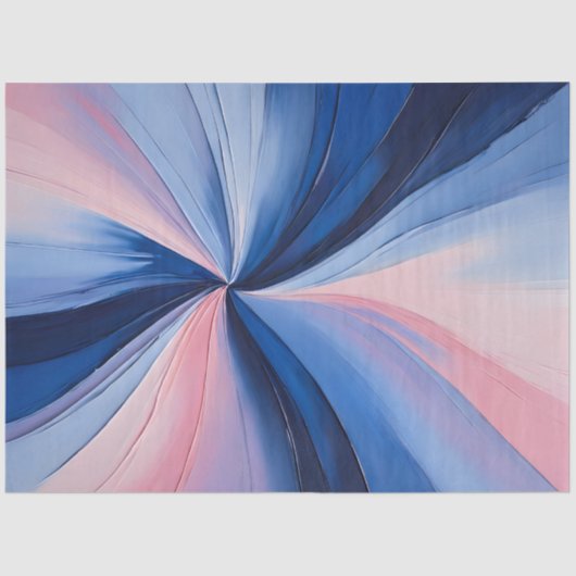 Kleurrijke olieverf Art Tissue Paper Tissuepapier (Voorkant)