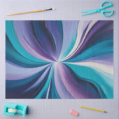 Kleurrijke olieverf Art Tissue Paper Tissuepapier (Craft)