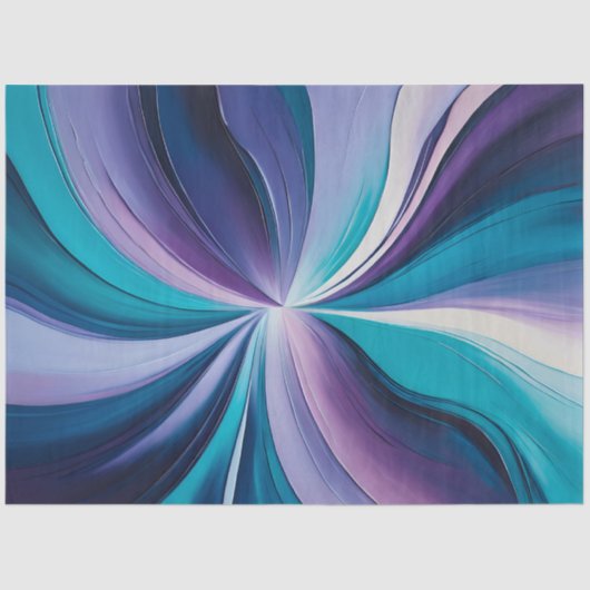 Kleurrijke olieverf Art Tissue Paper Tissuepapier (Voorkant)