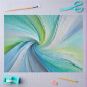 Kleurrijke olieverf Art Tissue Paper Tissuepapier (Craft)