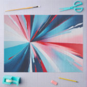 Kleurrijke olieverf Art Tissue Paper Tissuepapier (Craft)