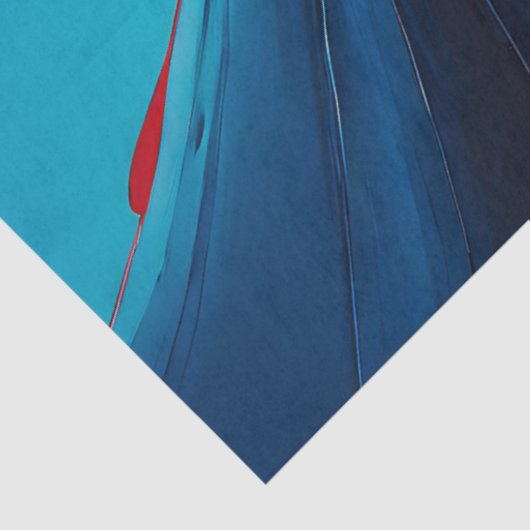 Kleurrijke olieverf Art Tissue Paper Tissuepapier (Detail)