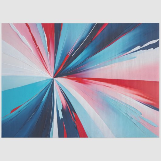 Kleurrijke olieverf Art Tissue Paper Tissuepapier (Voorkant)