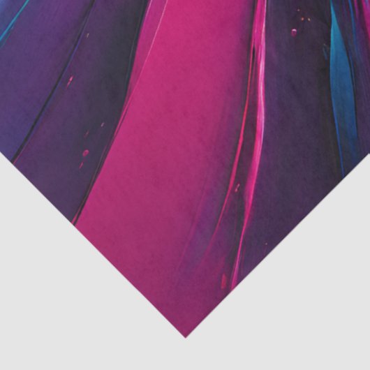 Kleurrijke olieverf Art Tissue Paper Tissuepapier (Detail)