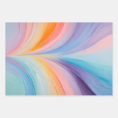 Kleurrijke olieverf Art Wrapping Paper Sheets (Voorkant 3)